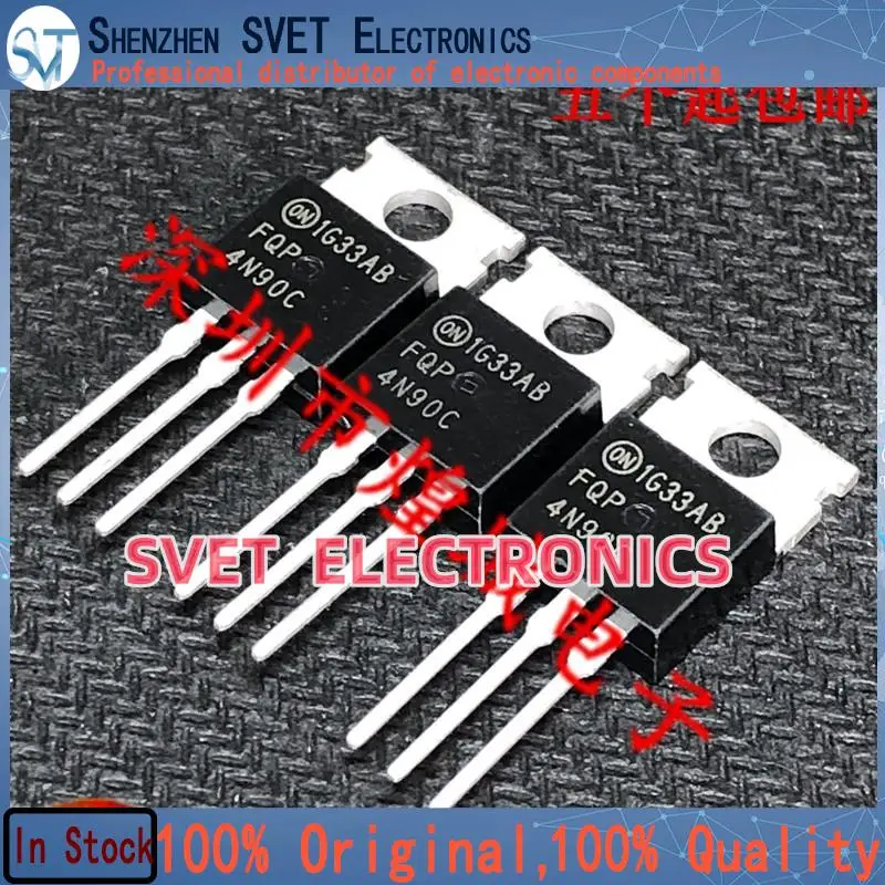 10PCS-50PCS FQP4N90C MOS TO-220 4A 900V 빠른 배송 빠른 배송