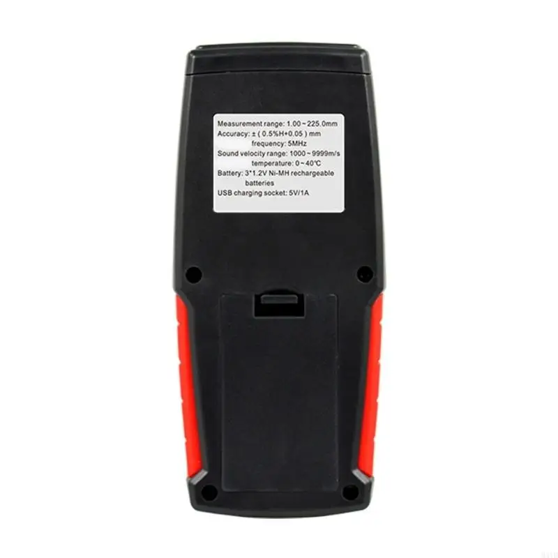 Thickness Detector Gauge For Metal Plastic Glass With High Accuracy Measurement Ranging 1-225mm And Digital Display M4YD