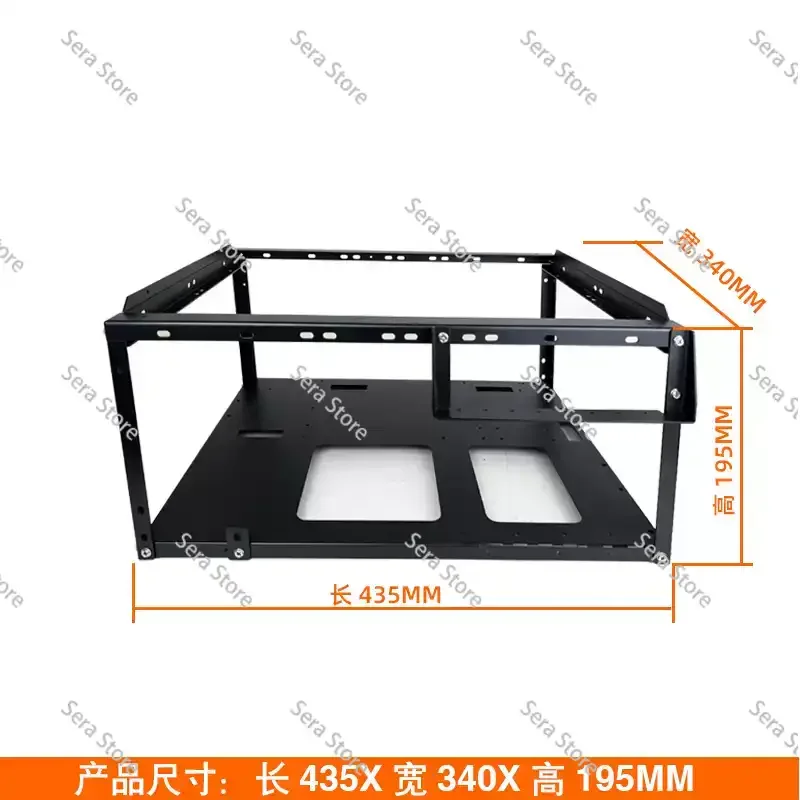 Stackable Open Chassis X79 X99 Dual-Channel EATX Motherboard Bracket Vertical Horizontal AI Supercomputer Rack
