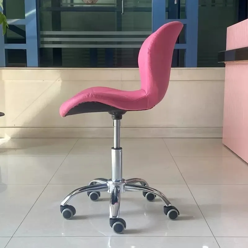 Professional Manicure Chair Hairdressing Salon Complete Furniture Nail Beauty Swivel Equipment Toilet Dressing Table Iron Chairs