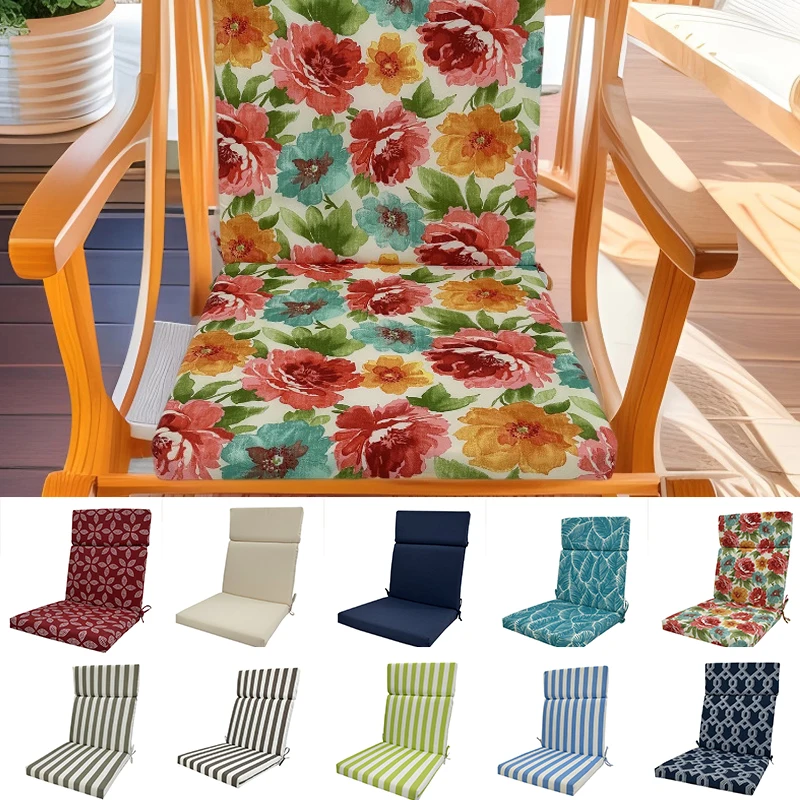 

Thickened Office Chair Cushion Back Support Elastic Soft All Season Multifunctional for Home Car Seat Balcony Beach Lounge Chair