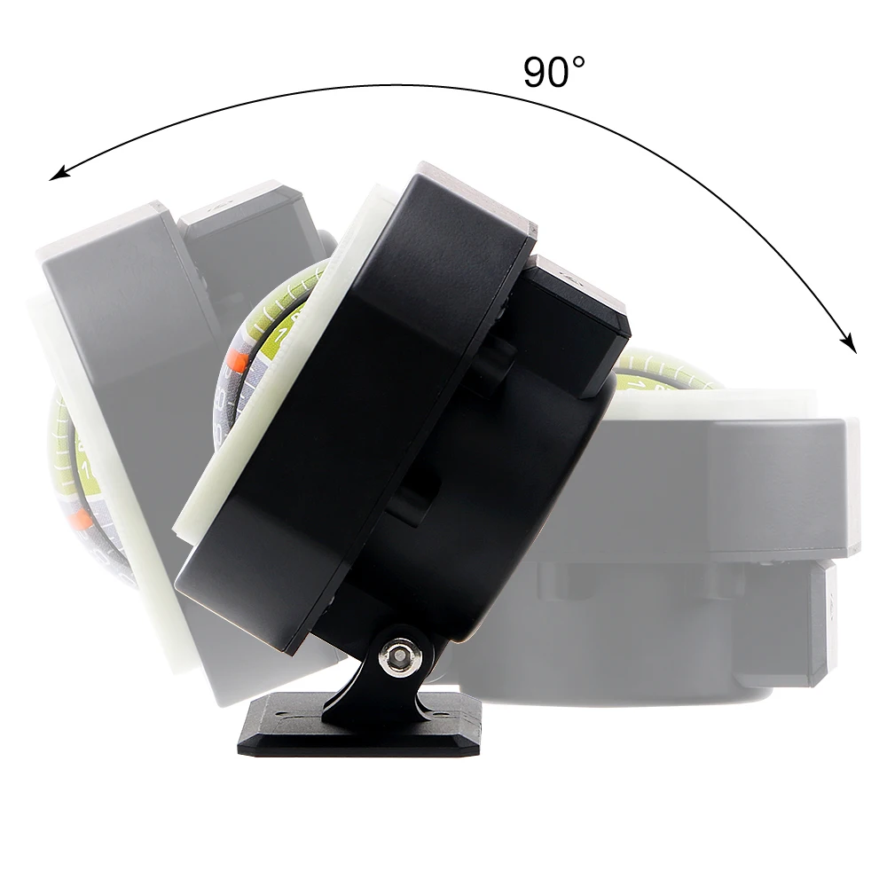Auto Slope Meter Level Built-in LED Inclinometer Angle Car Compass High-precision Car Vehicle Declinometer Gradient view 6