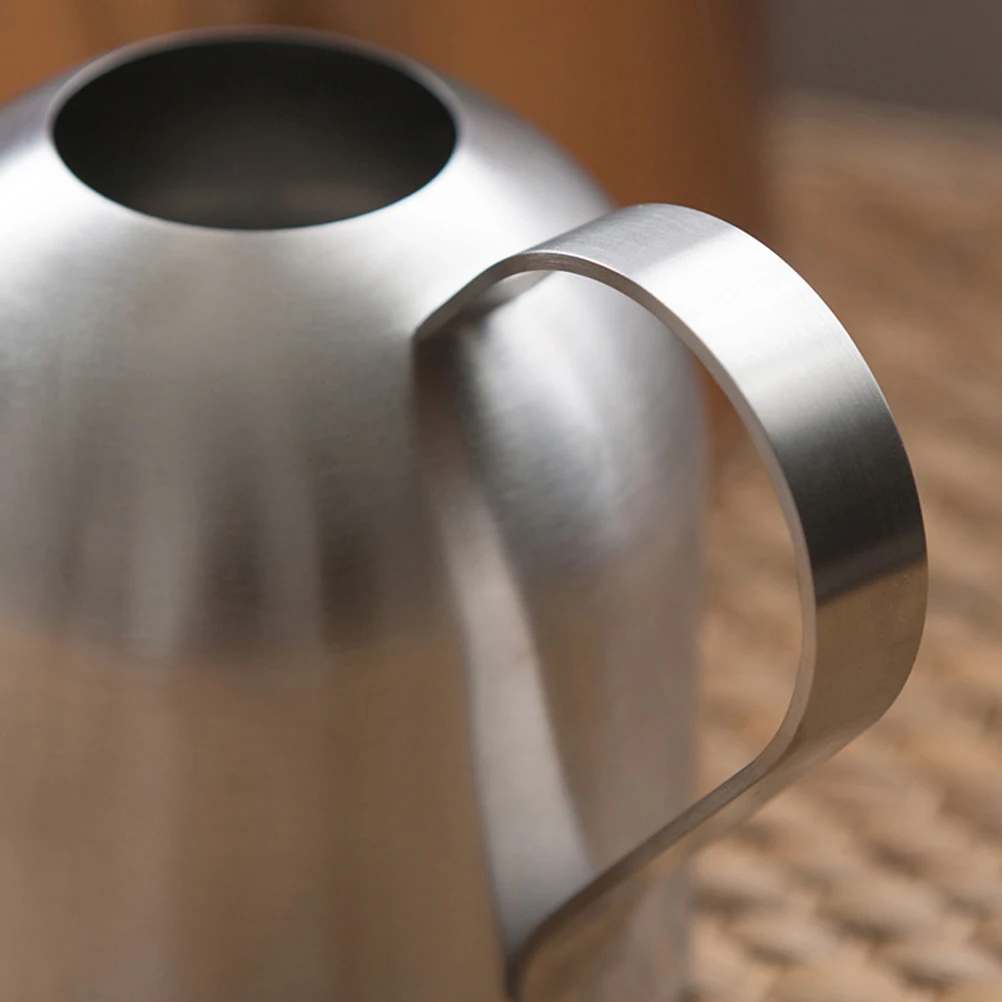 

1000Ml Stainless Steel Watering Kettle Long Spout Durable Corrosion Resistant Flower Gardening Tool For Indoor Outdoor Plants