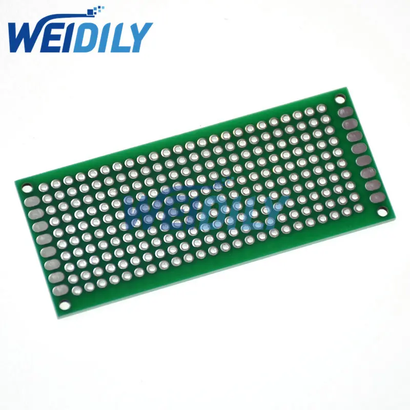 20PCS 5x7 4x6 3x7 2x8cm Double Side Prototype Diy Universal Printed Circuit PCB Board Protoboard pcb kit Breadboard Set New