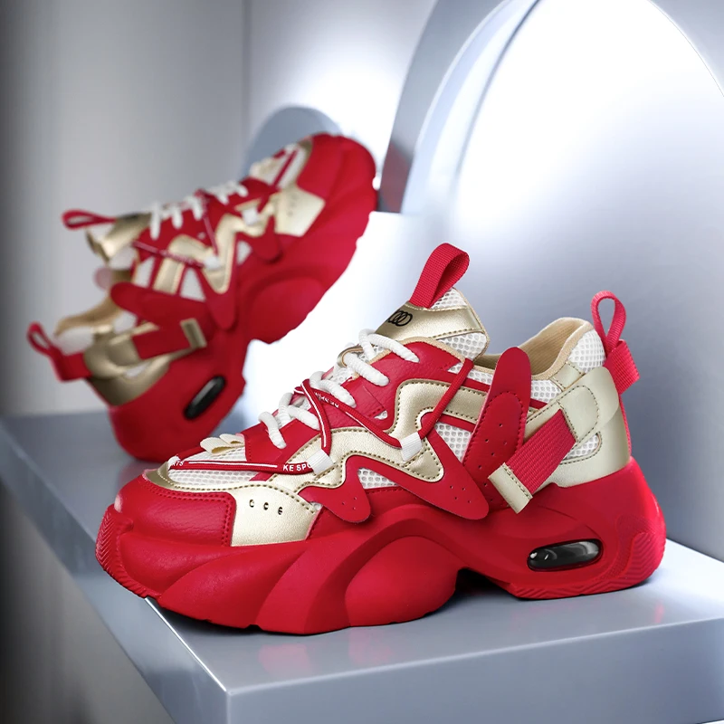 

Men's Shoes 2025 New Autumn Trendy Brand Torre Men's Thick Sole Increased Casual Flow Reflective Sports Running Trendy Shoes