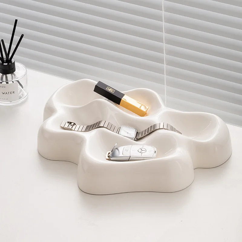 Irregular Glacier Tray. Desktop Jewelry, Cosmetics Storage Box. Miscellaneous Items Aroma Organizing Storage And Storage Tray
