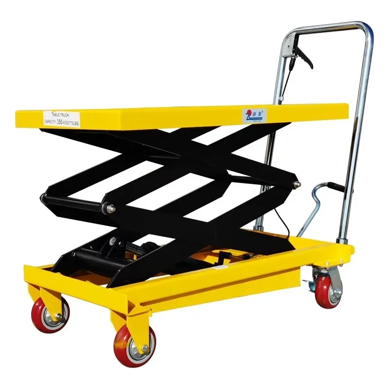 

Xiangyin Easy Use Transport Cart Electric Or Semi-electric Table Mobile Hydraulic Scissor Lift Platform