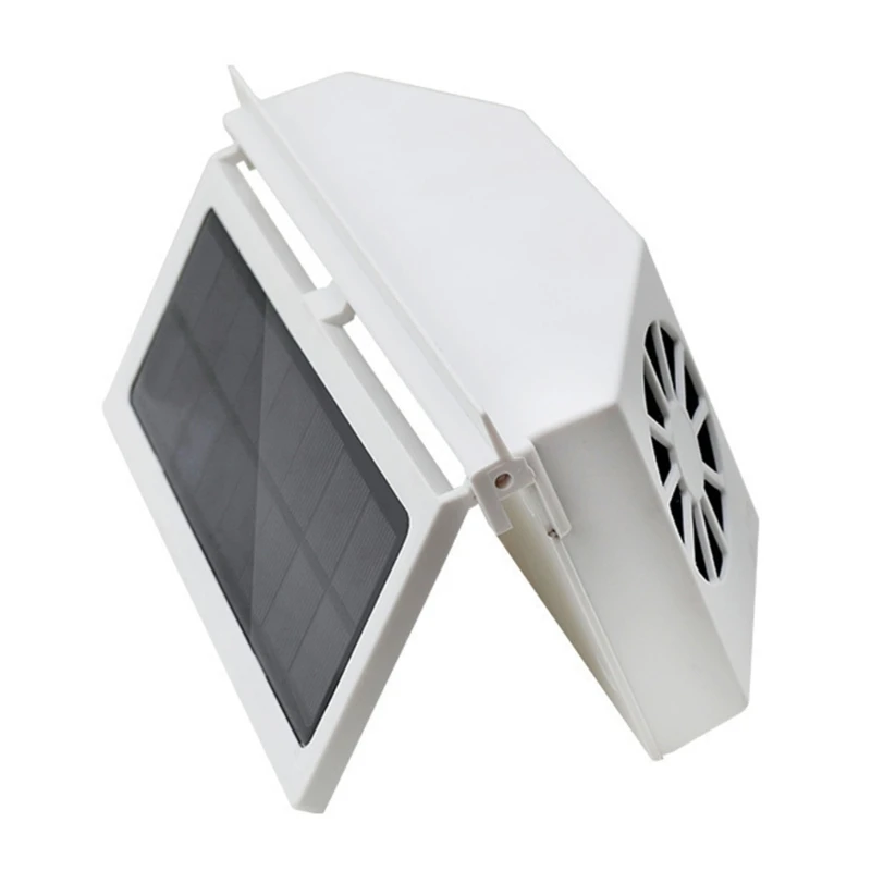 U13C Solar Car Vent Exhaust Fan with Twin and Display for Parked Vehicles