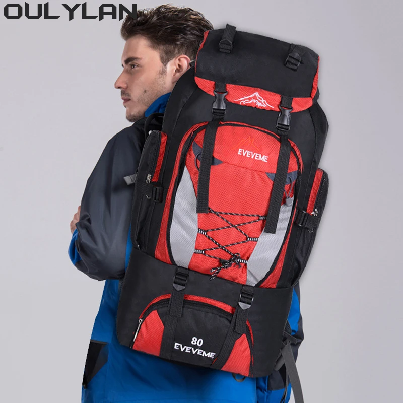 Oulylan Waterproof Climbing Backpack Rucksack 6L Outdoor Sports Bag Travel Backpack Camping Hiking Backpack Trekking Bag For Men