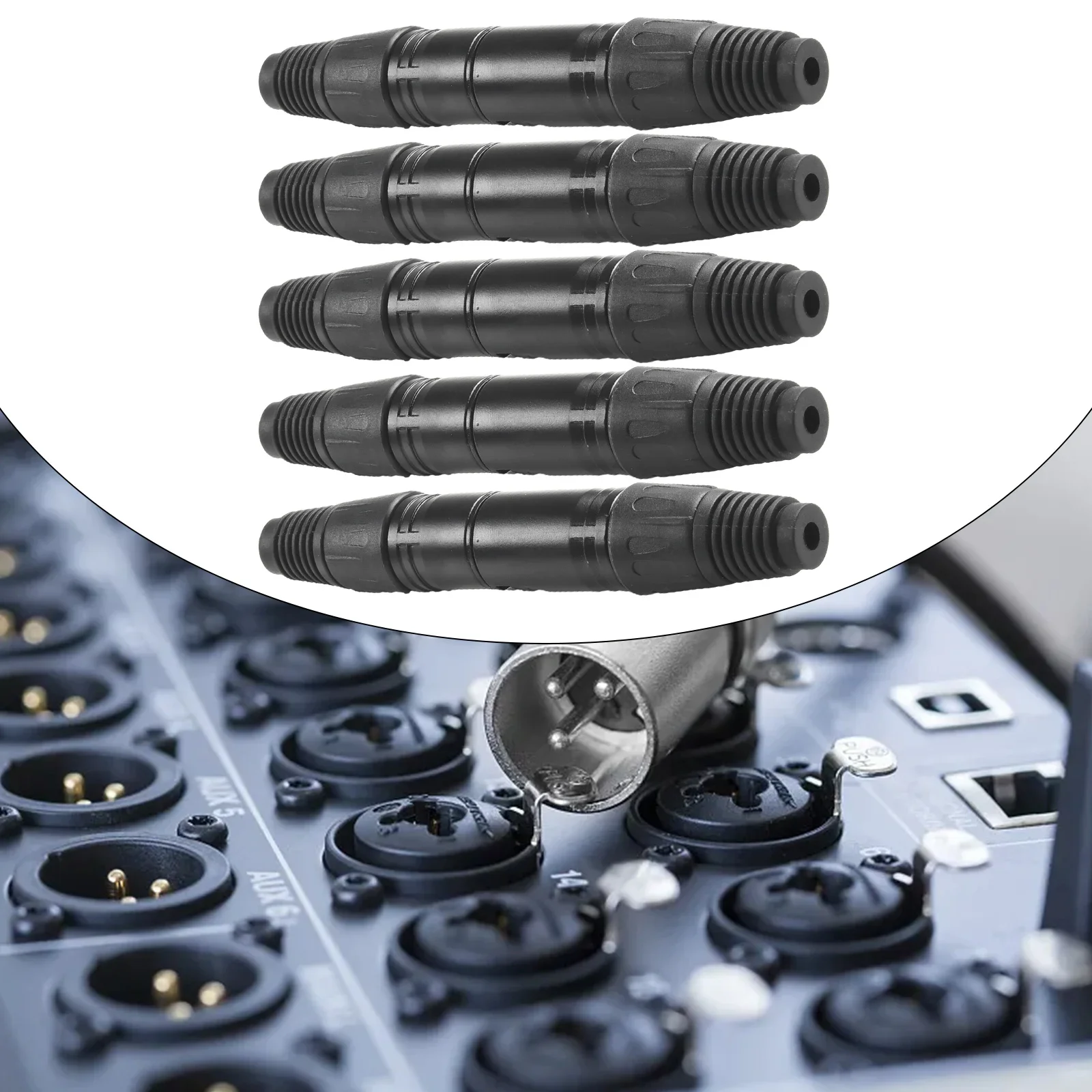 10Pcs Xlr 3 Pin Fem…