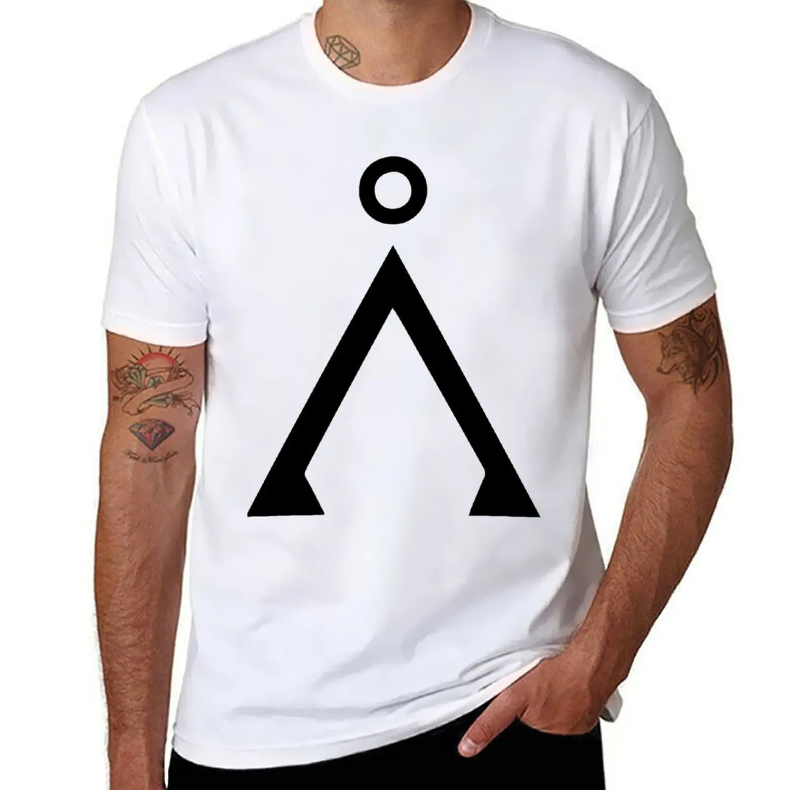 

Stargate Home Origin Symbol T-Shirt Modern Style Print T-Shirt