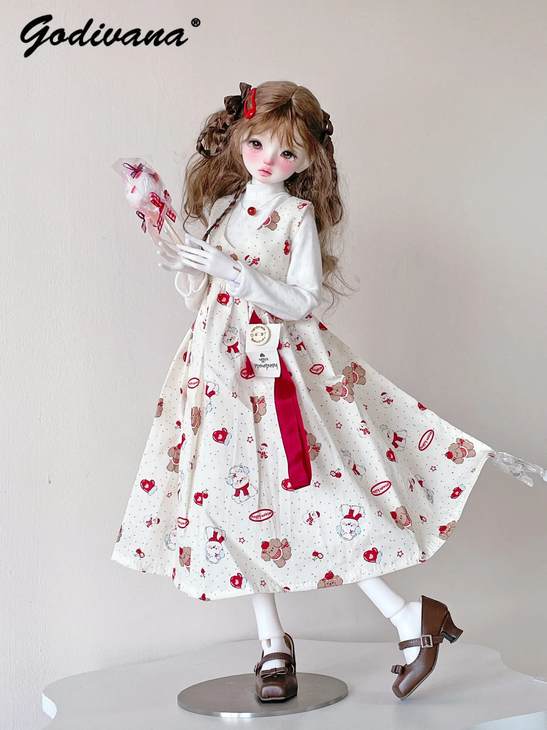 1-4-bjd-doll-clothes-sweet-cute-summer-pastoral-cartoon-print-vest-skirt-with-long-sleeves-bottoming-shirt-necklace-fruit-plate