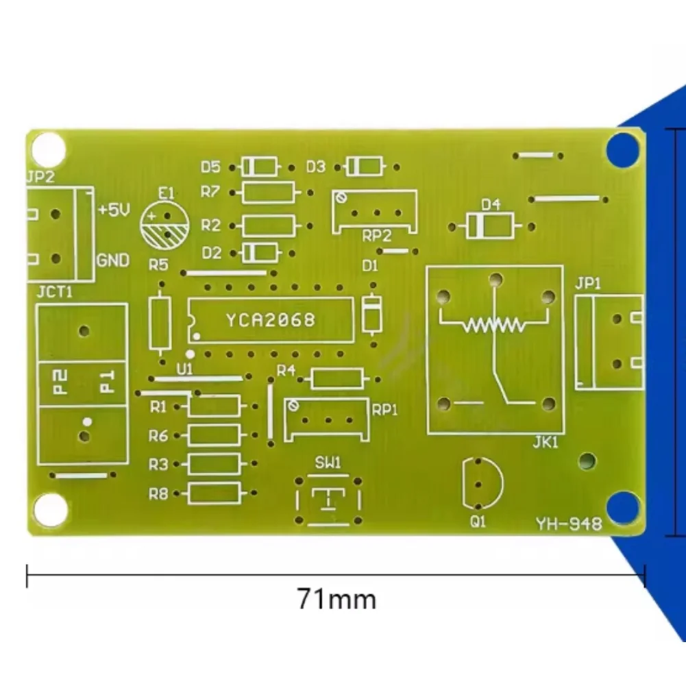 DIY Educational Socket Kit Supporting Circuit Design Practice with Automatic Power Shut-Off and LM324 Current Monitoring