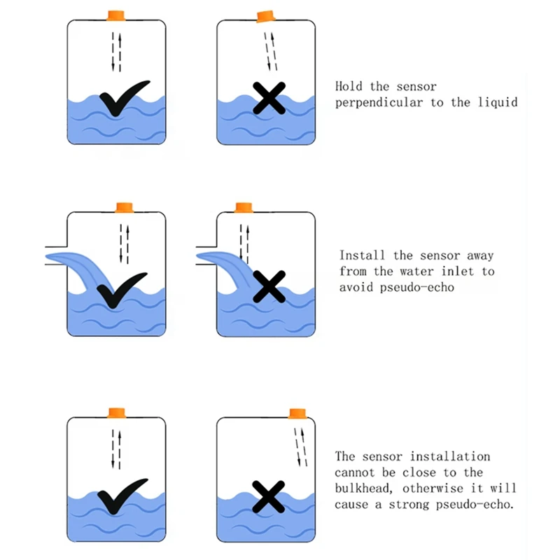 Best-Tuya WIFI детектор уровня воды ультразвуковой счетчик использования воды дистанционный цифровой контроллер воды датчик резервуара для воды