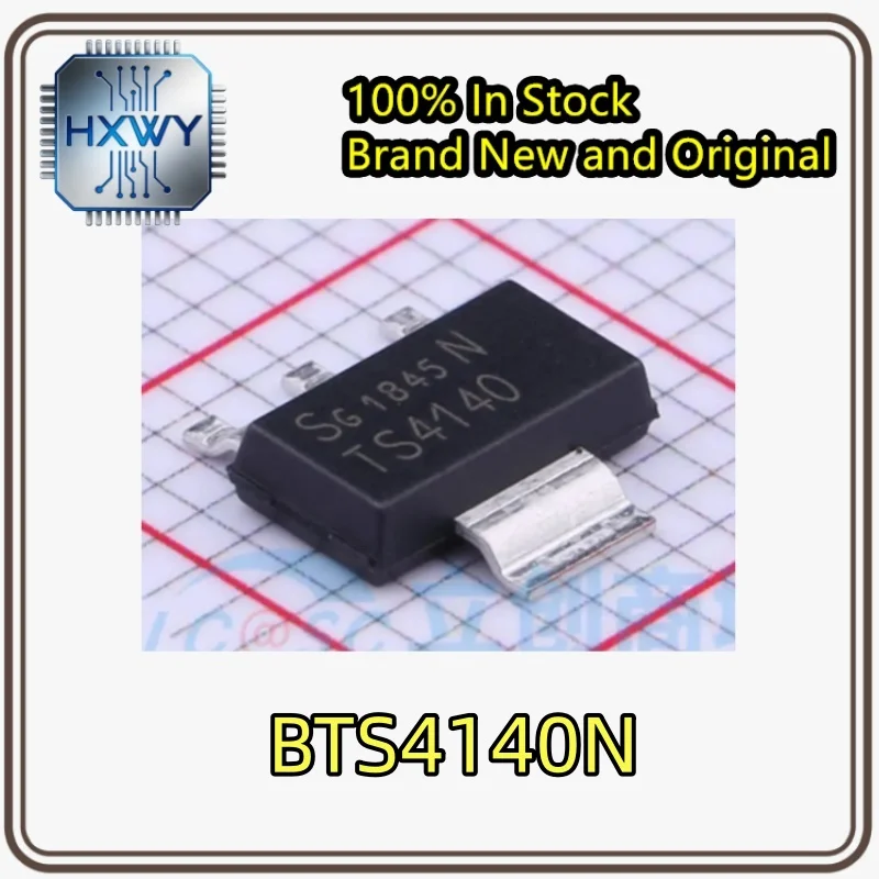5/20 pieces original imported BTS4140N TS4140 SOT-223 MOSFET bridge driver chip new stock