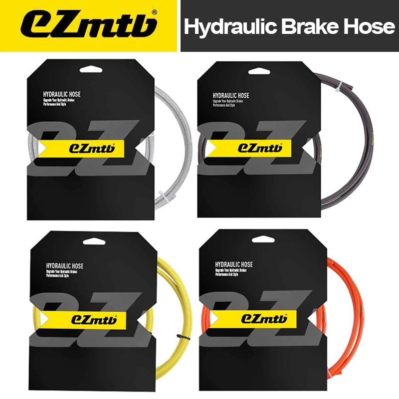 EZMTB Bike Hydraulic Brake HOSE for Shimano/SRAM/Avid /Formula/HOPE/ 1M 1.7M Cable Housing Bcycle Brake Cable Hose