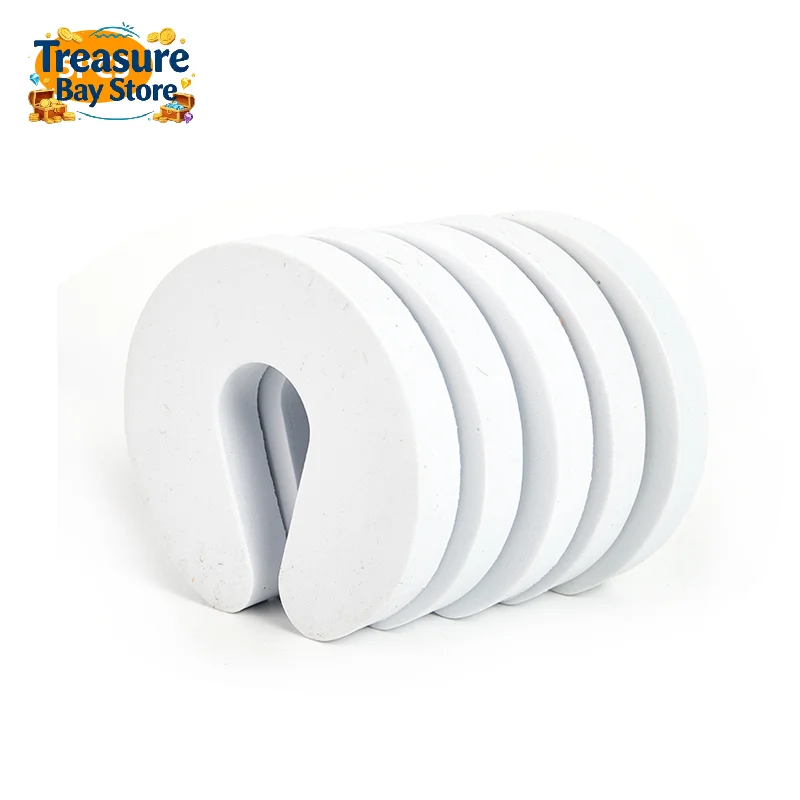 5PCS Safety Finger Foam Door Stopper Locks Children Protecti