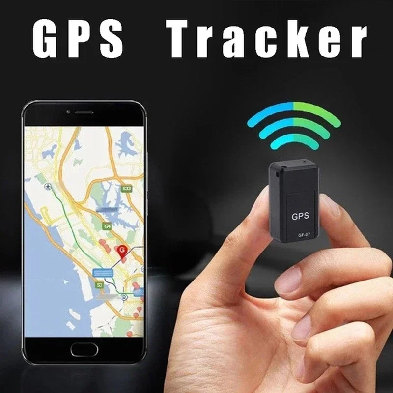 1/2pcs GF-07 GPS Car Tracker Real Time Tracking Anti-Theft Anti-lost  Pet Locator Strong Magnetic Mount SIM Message Positioner