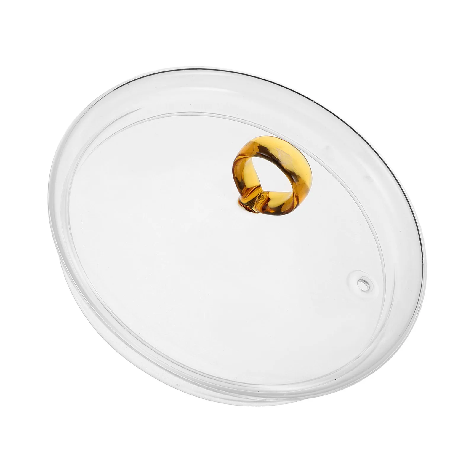 

High Borosilicate Glass Lid for Saucepans Stewing Pots Noodles Cookware Glassware Steam Cover Replacement