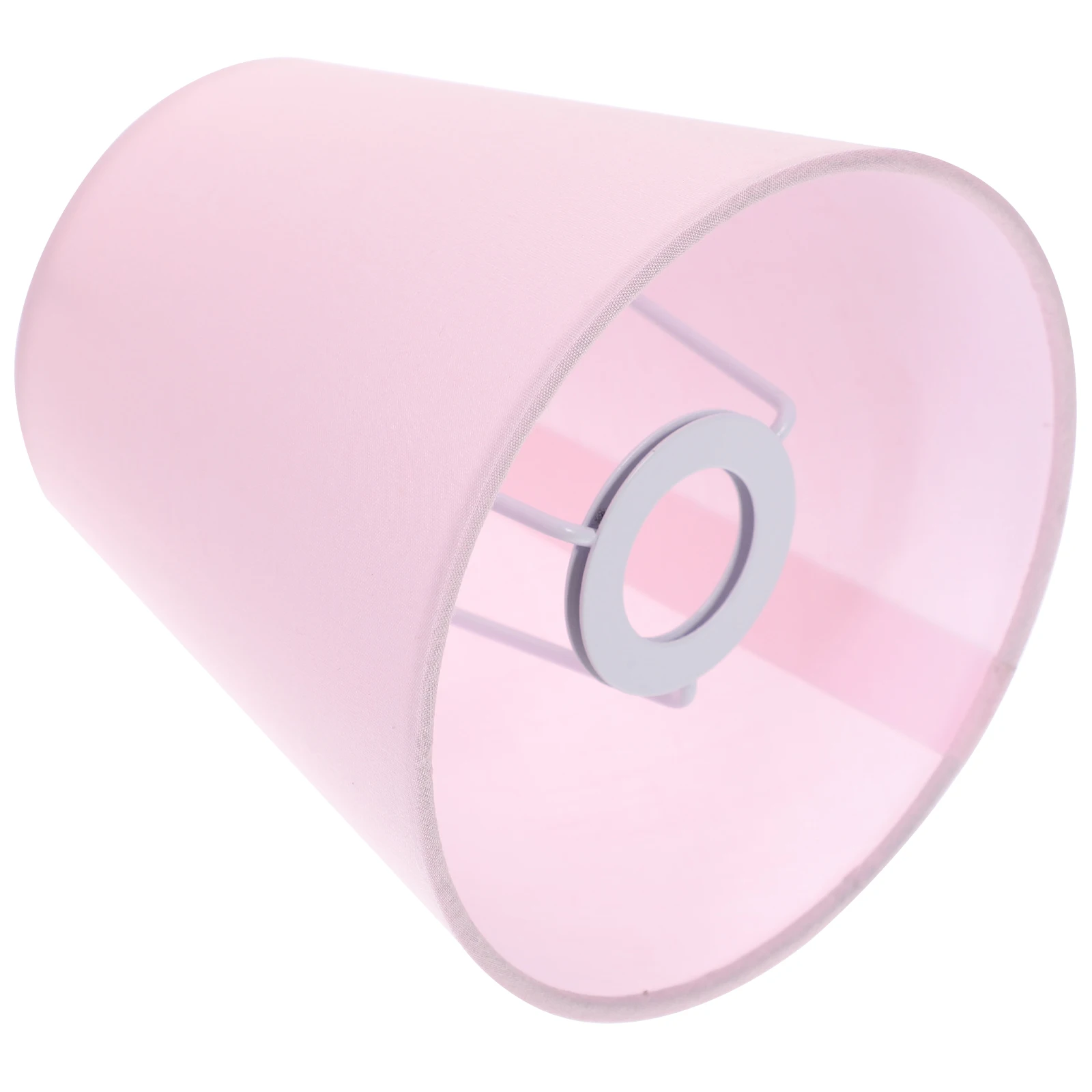 

Linen Lampshade E27 Socket Pink Cover Small Lamp Shades for Desk Wall Table Lamps Vintage Drum Shade Compatible