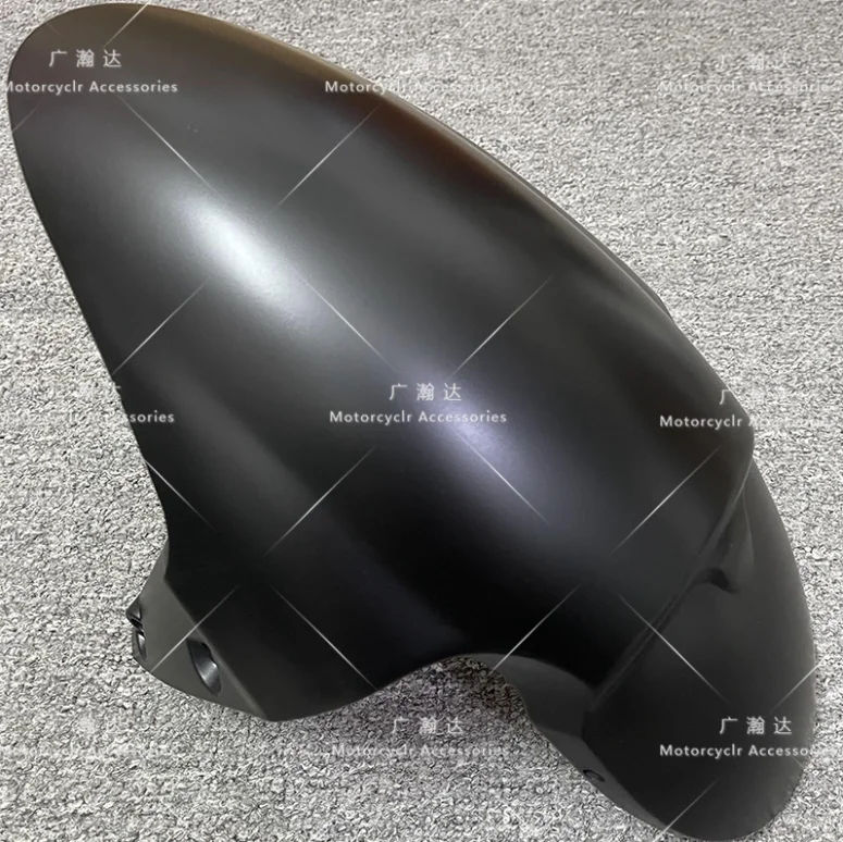 

Applicable to Daytona 675/R 2006-2017 front tire fender guard Hugger fairing matte black mudguard tile