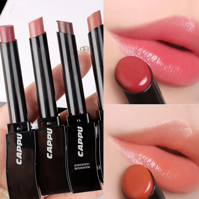 8 Colors Lipstick  Mirror Lip Tint Long Lasting Waterproof  Non-stick Cup Lipglaze Anti-drying Hydration Moisturizing Plump Lip