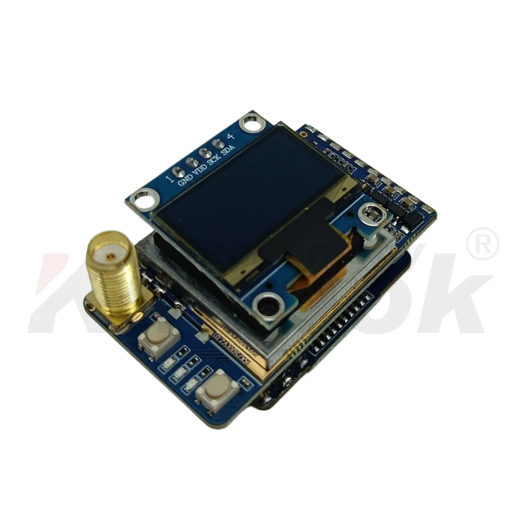Afbeelding 4: 6.1-7.2G VRX 64CH breedband video-ontvanger 7.2Ghz VRX-module voor RC FPV langeafstandsdrone