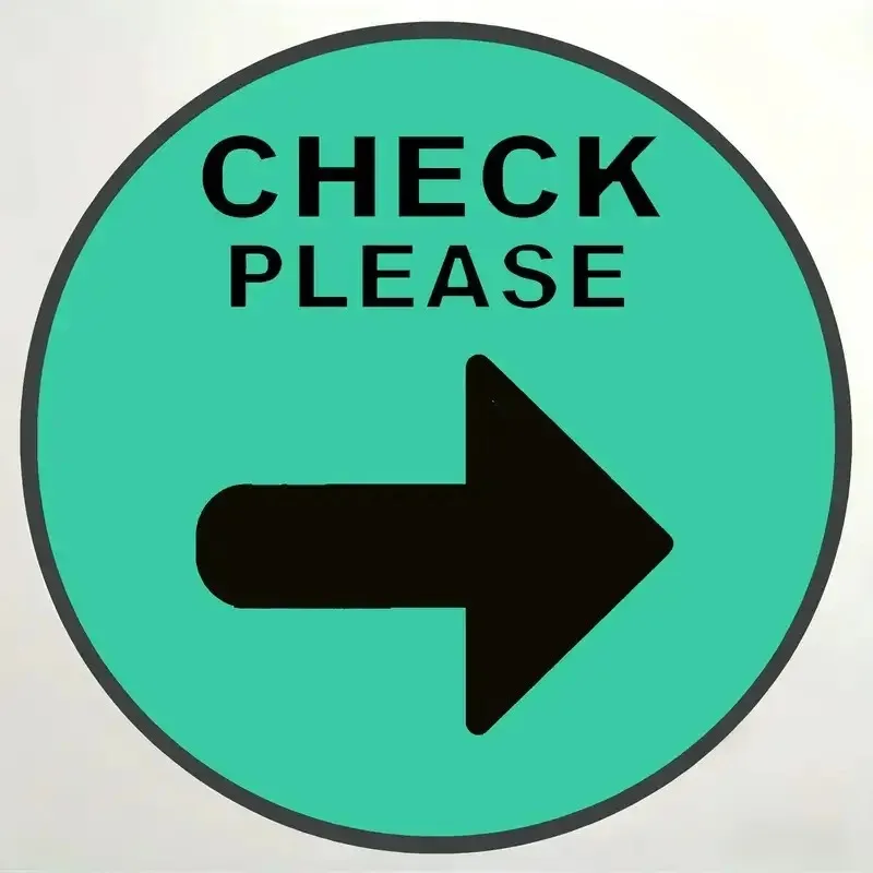 Check Out Right Arrow Sign Metal Sign Rust Free UV Protected And Weather Resistant Durable Ink Easy to Mount for Outdoors - Sign