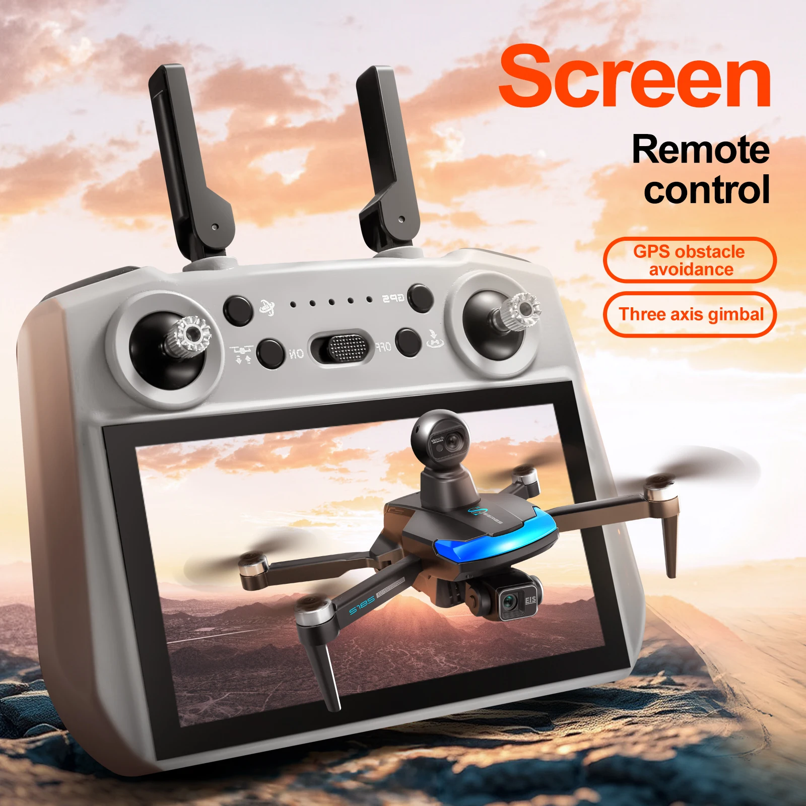 

S185 Mini Drone Camera 8K Professional GPS FPV Dron with 6k Camera WIFI 5G RC Quadcopter Aerial Photography Aircraft Helicopters