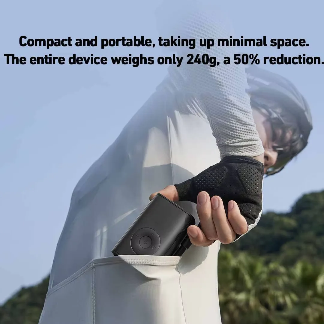 New Original Xiaomi Mi Portable Air Pump MJBXCQBQW, 60s Fast Inflation Tire Pressure Gauge 2000mAh Battery for Car Bike Ball