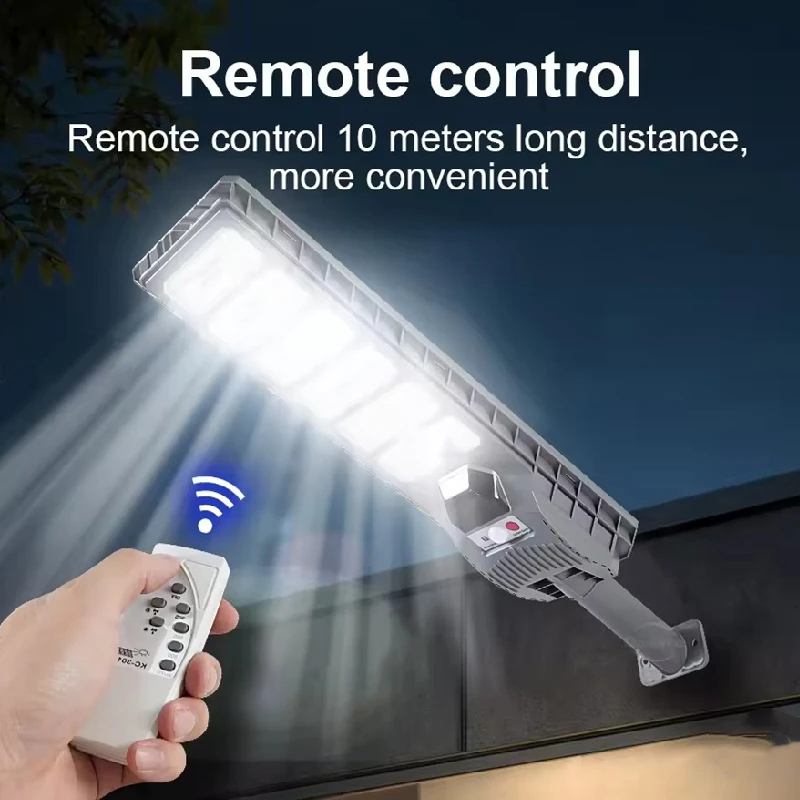 2025 Upgrade 600W Solar LED Street Light Waterproof Motion Sensor Outdoor Wall Lamp for Garden Pathway Yard Lighting Home Decor - Image 4
