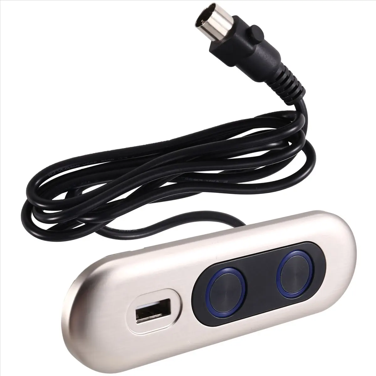 كرسي كهربائي التبديل تحكم مقبس USB شحن 2 زر أريكة كهربائية تحكم كرسي عن بعد