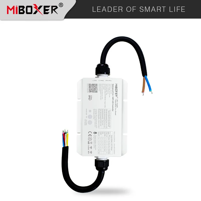 LS2-WP Controller per strisce LED 5 in 1 impermeabile (2.4GHz) / WL5-WP Controller per strisce LED 5 in 1 impermeabile (WiFi + 2.4GHz) aggiornato