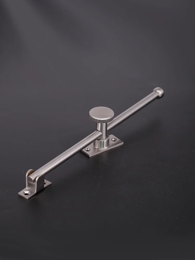 1x Adjustable Wind Brace Bracing Window Support Limiting Stopper Stainless Steel Industrial Wind-proof Rod 275mm