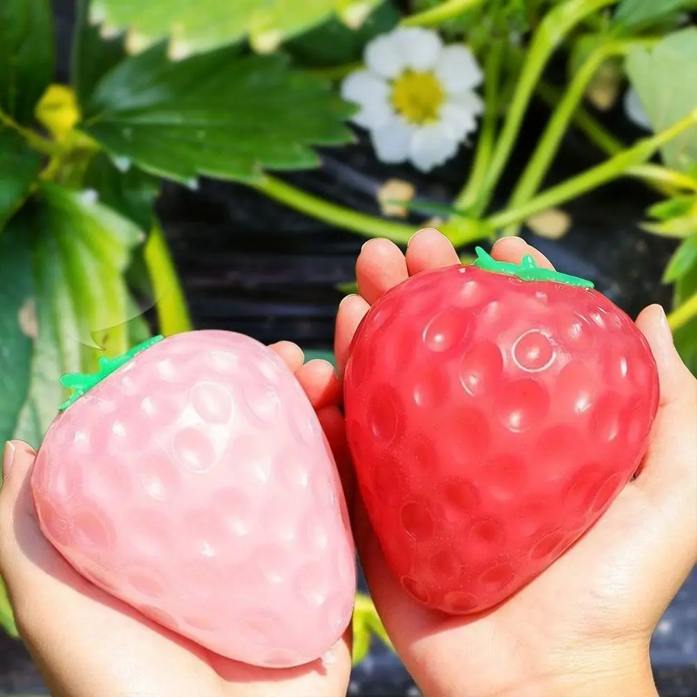 Funny Fruit Shape​​ Squeeze Toy Stretchable ​​ Release Emotion Anti-Stress Squeeze Toy​​ Soft & Durable ​​Non-Toxic & Safe​​
