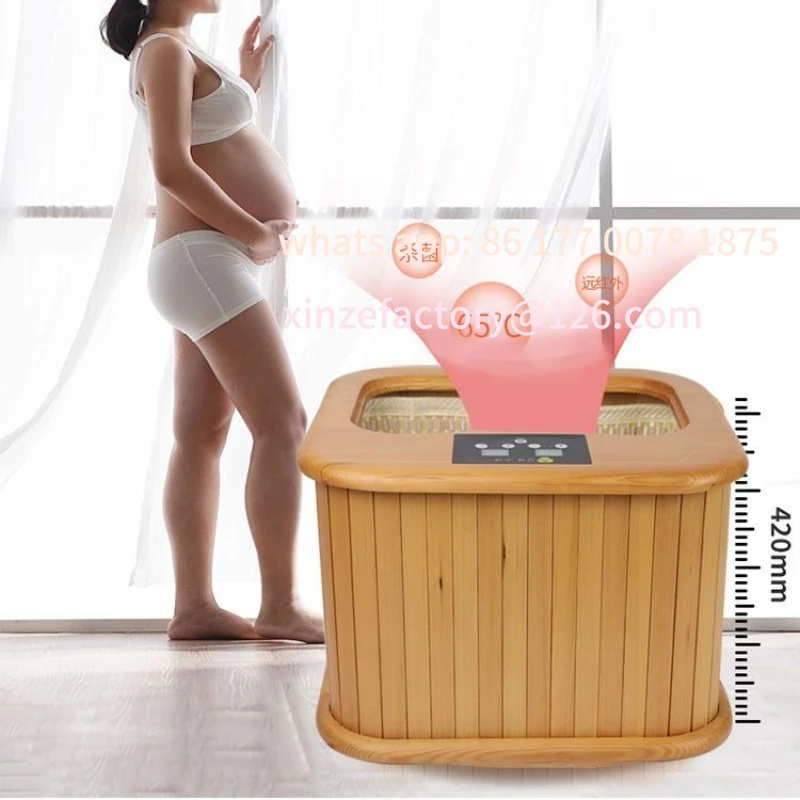 Customizable Health Foot Bath Bucket Far Infrared Spectrum Foot Sweat Sauna Without Water for Blood Circulation Muscle Relaxing