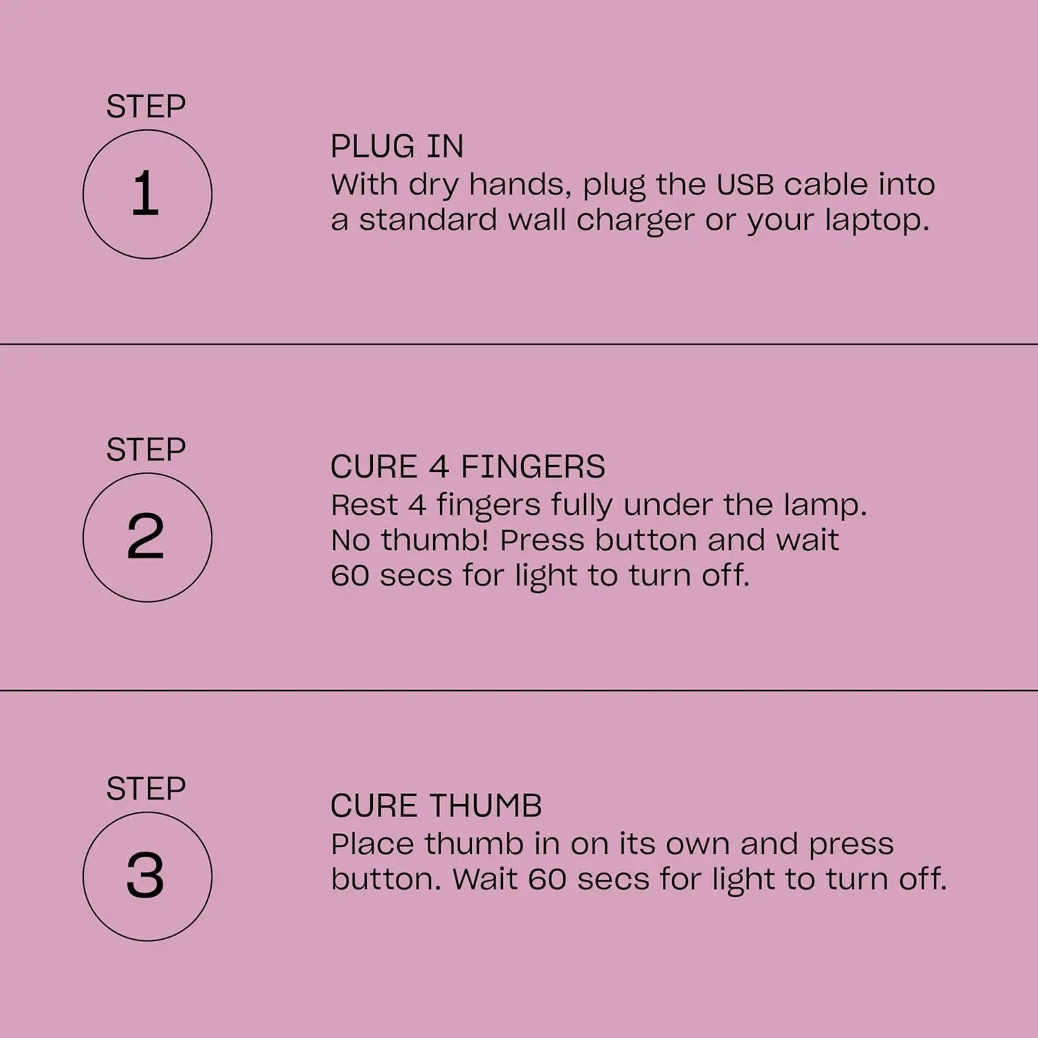 مصباح معالجة LED من OPI GELement لطلاء الأظافر الجل، تصميم بأربعة أصابع، داخلي عاكس، مؤقت 60 ثانية
