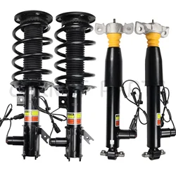 4PCS Front+Rear Shock Struts Assys For Lincoln MKZ for Ford Fusion with Electric 2013-2017