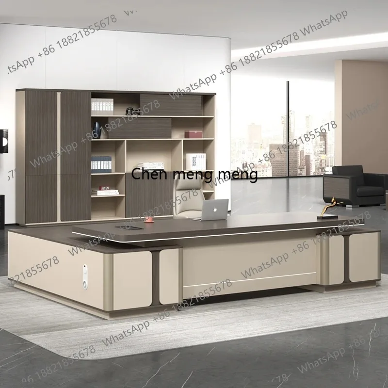 A139 Simple Computer Desks Luxury Accessories Drawers Designer Reading Office Desk Secretary High Quality Schreibtisch Furniture