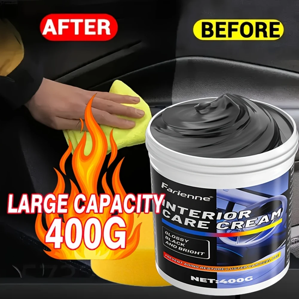 

400 г сверхмощного автомобильного пластикового воска для ремонта — быстродействующий ремонт царапин, восстановление и защита автомобильных бамперов, интерьера, приборной панели, D