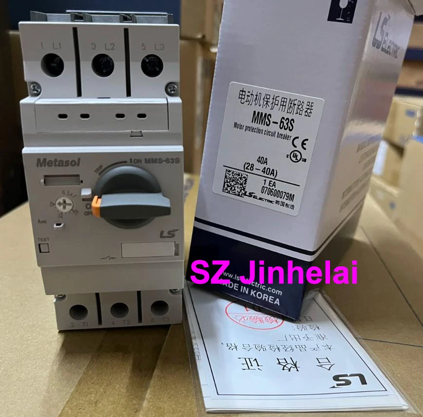 Authentic Original LS MEC Motor Protection Circuit Breaker MMS-63S 28-40A 34-50A 45-63A