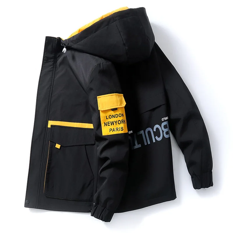 

Nice Spring Work Men's Jacket Pop Trend Casual Wear Street Autumn Thin Coat Short Jackets Style for Men Clothes M-3XL Size