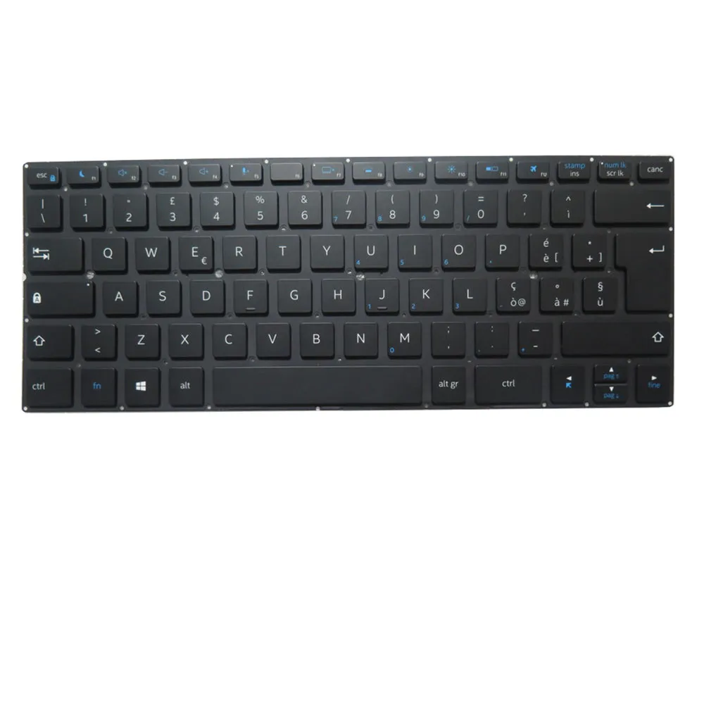 

Laptop keyboard For Intel NUC M15 Laptop Kit EVO RC57 LAPRC510 LAPRC710 Black Without Frame With Backlit UK\JP/FR/US/GR/IT/UK
