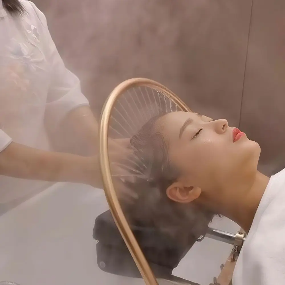 

Hair Salon Head Spa Water Outlet Pump Supplies Massage Salon Equipment Shower Flushing Hair Washing Bed Head Therapy Device