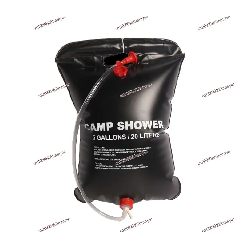 

Outdoor camping bath bag 20L solar hot water bag portable shower water storage bag