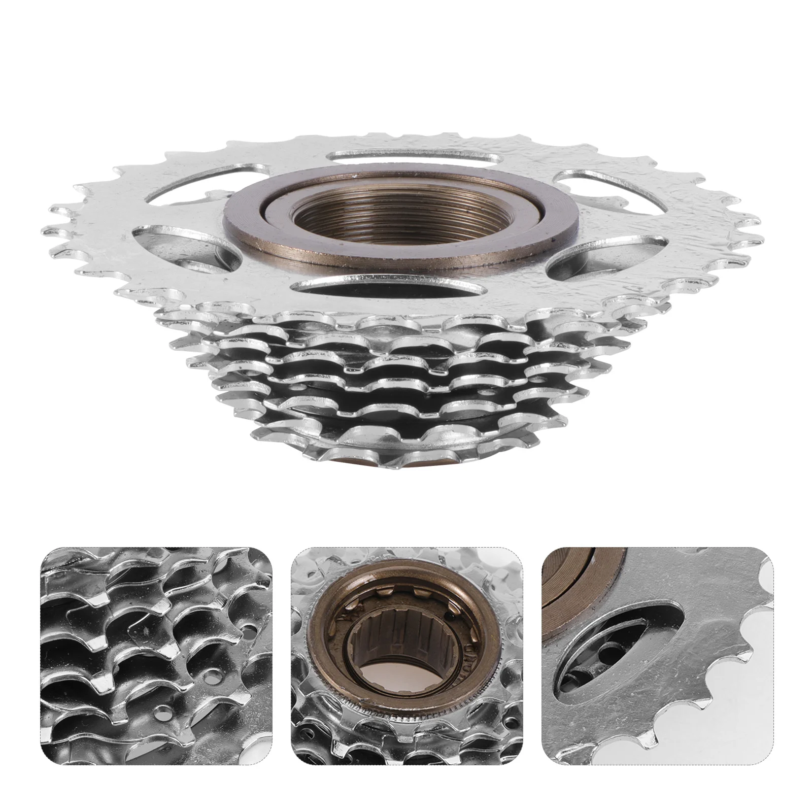 

7 Speed Nickel Plated Cassette Sprocket for Mountain Bike Reliable Shifting Long Lasting 7 Cassette