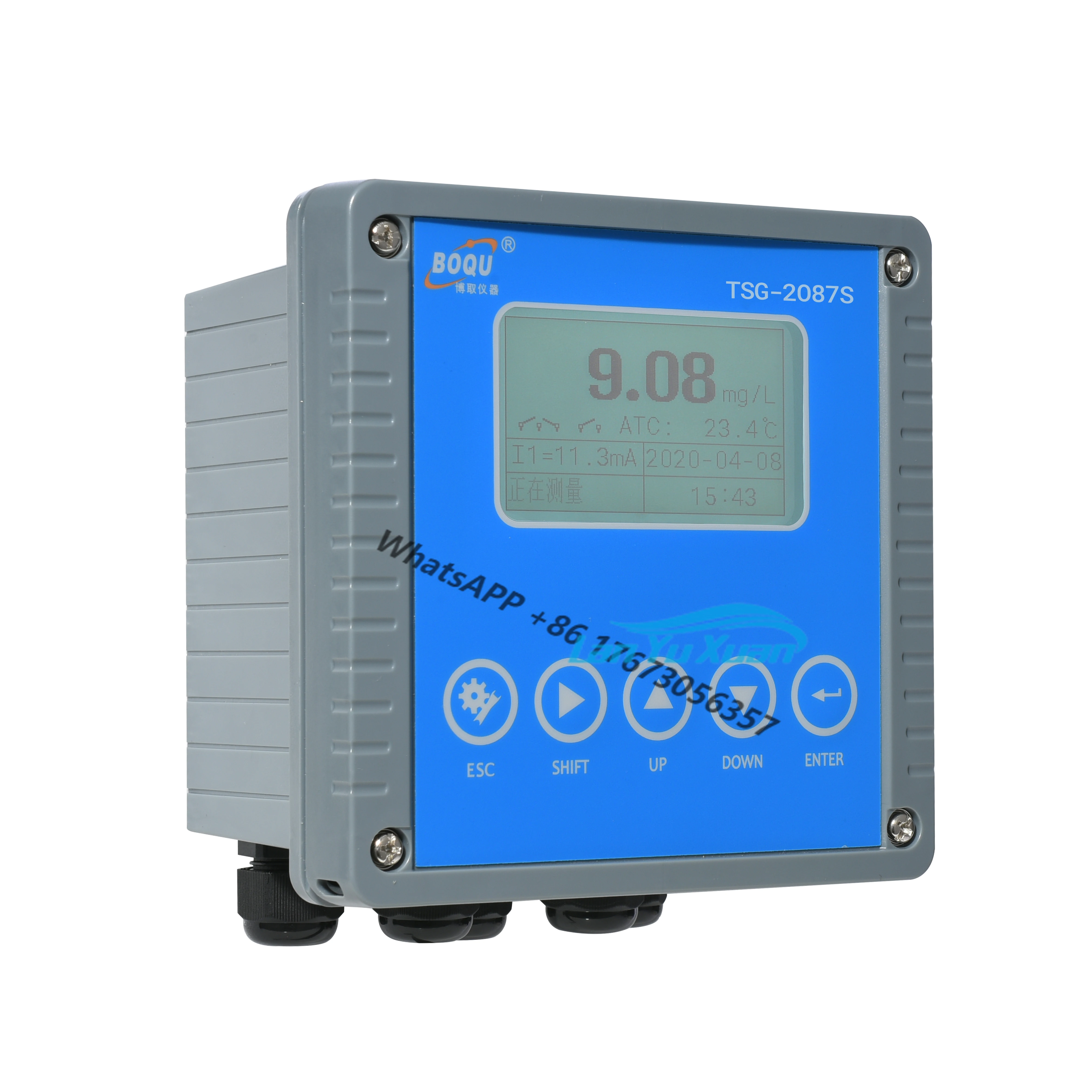 

BOQU TBG-2088S Waste Water Effluent Final Turbidity Online Meter Controller with Sensor