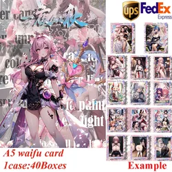 Nuovo A5 Dea Storia Yi Ye Zhi Qiu Waifu Carta Anime Girl Party Abito da sposa Costume da bagno Bikini Gioco per bambini Giocattoli e hobby Regalo