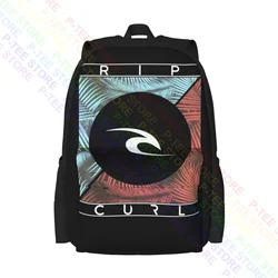 Rip Curl Wave Palme Logo Surfer Zaino di grande capacità Stampa Borsa per la spesa creativa Borsa sportiva per la scuola