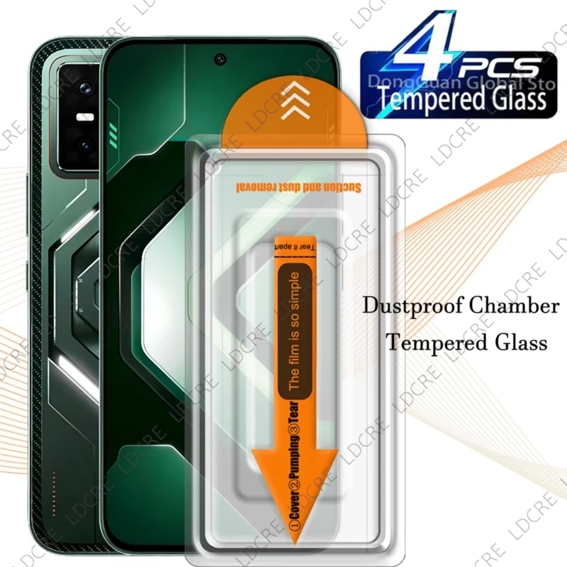 لهاتف انفينيكس GT 30 5G زجاج خالي من الغبار لهاتف انفينيكس GT 30 5G زجاج عالي الدقة مطلي بالزيت واقي للشاشة زجاجي لهاتف انفينيكس GT30 5G